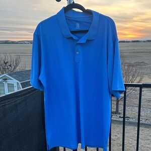 PGA Tour Vibrant Blue Polo Shirt